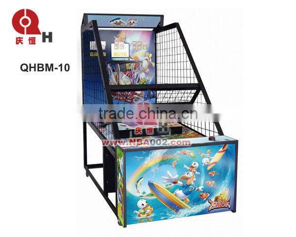 new cion operated basketball machine for children