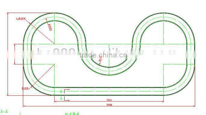 attractive amusement train for kids