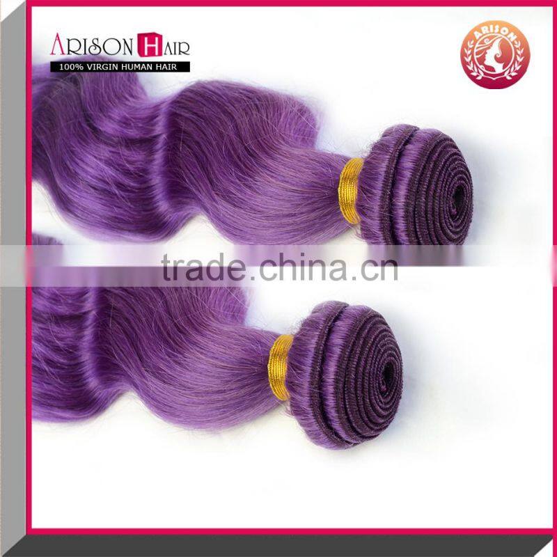 Tangle free natural black body wave 100% unprocessed brizilian virgin hair bundles