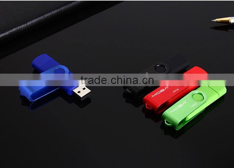 New design 2016 OTG USB flash drive 32g A+flash