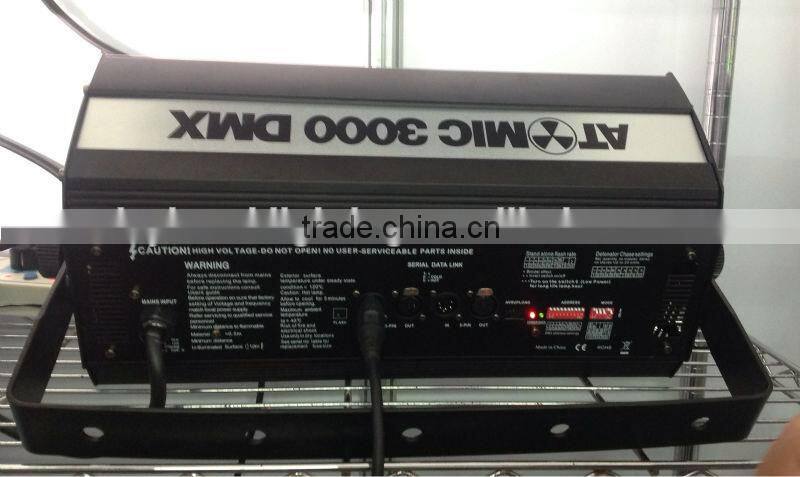 guangzhou stage lighting 3000W Digital Flash Light Strobe Light Atomic 3000