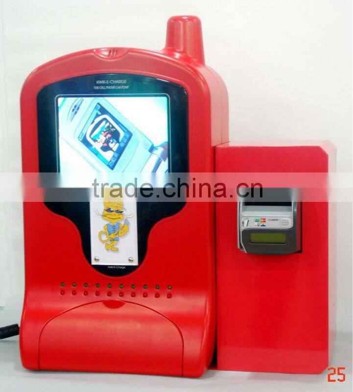Banknote Advertising Cellphone Charging Machine