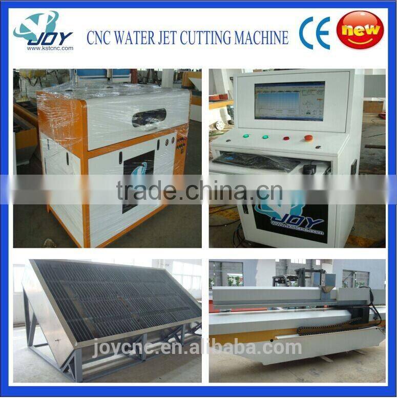 CNC water jet cutting machine low price suitable AC servo motor imported from Taiwan