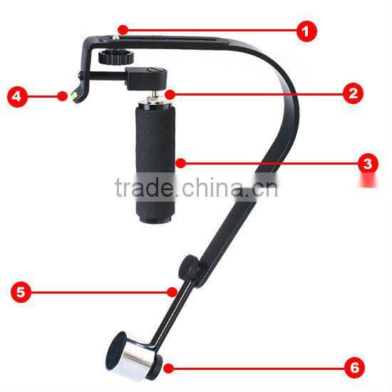 ET-DS02 Studio Steadicam Stabilizer for DSLR and Video Cameras, or Camcorder Steadicam video enhancer stabilizer