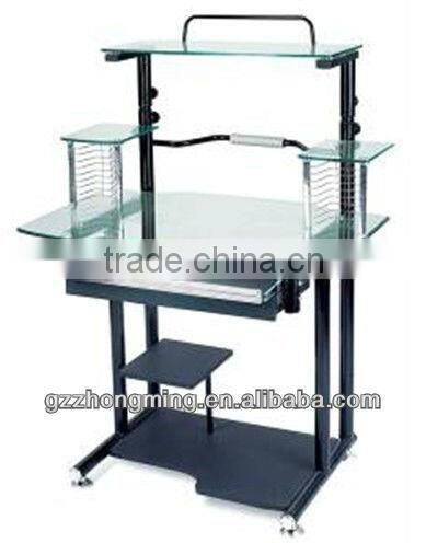 Modern Glass Computer Desk Table Home Office Furniture WY-580