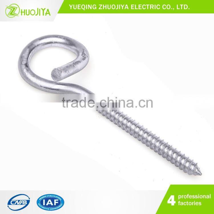 Zhuojiya Trade Assurance Supplier Various Types Galvanized Steel Pigtail Style Bolt