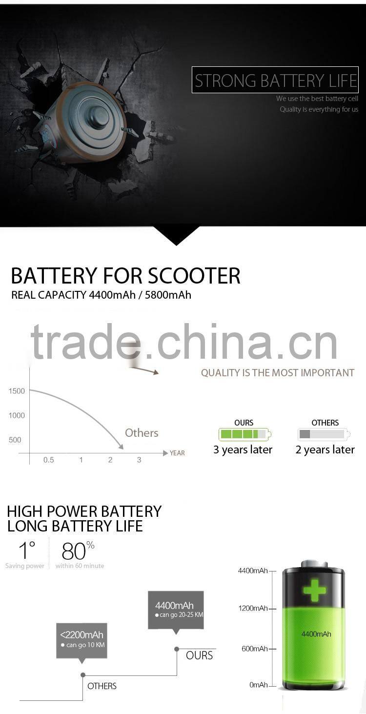 2016 New Arrival 2 Wheel Electric Standing Scooter Scooter 2 Wheel