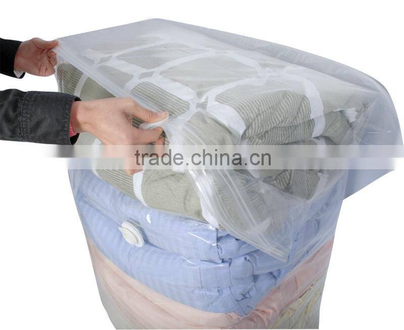 vacuum storage bag wide side zipper