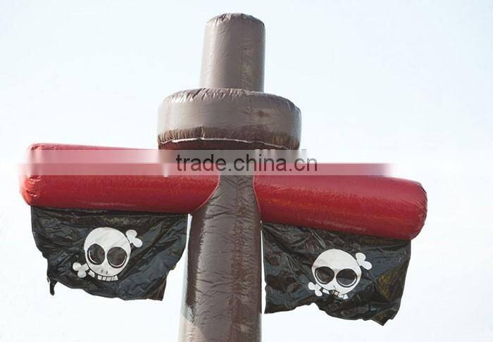 Giant inflatable pirate ship water park slides for sale water park equipment price water fun park