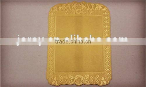 high quality gold foil paper Stickers Embossed