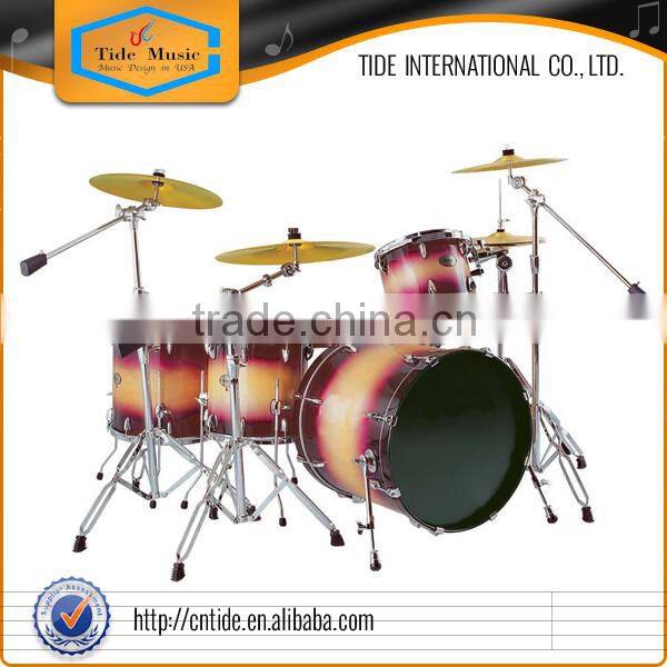 Professional high quality 5-pc birch wood Drum Set TM0063 6-ply kick&tom&snare