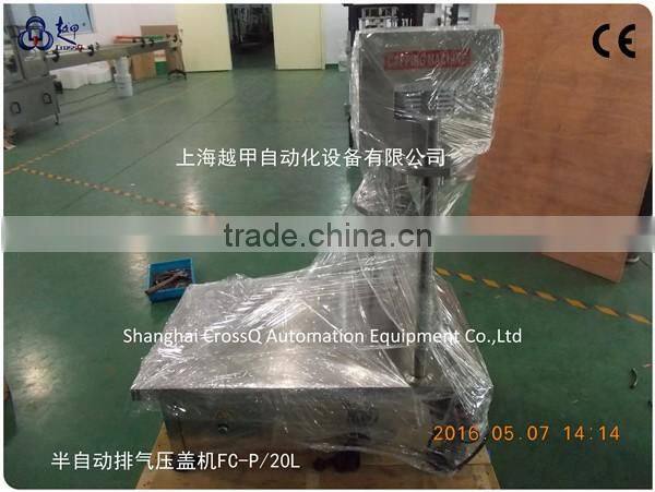 Stainless Steel 20l Bucket Plastic Lids Pressing Machine