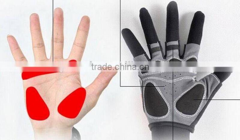 hot new products for 2015 cycling gloves/pro bike glove men half finger pro team Fire Fist