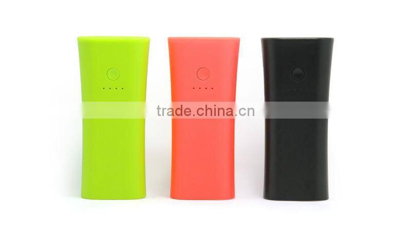 X200 led light Portable External Battery Charger 5200 mAh Power Bank new products in the market 2015 private model power bank