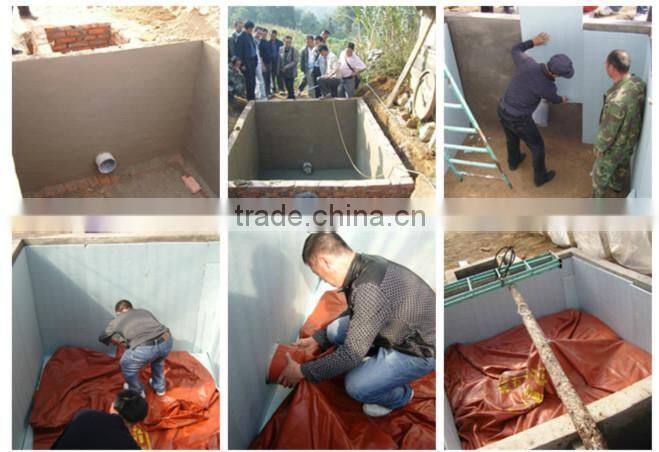 Biogas equipment's small biogas plant