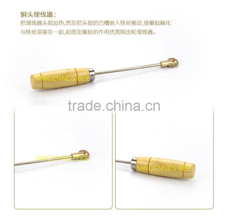 Beekeeping tool wheel imbedding tool,copper wheel imbedding tool