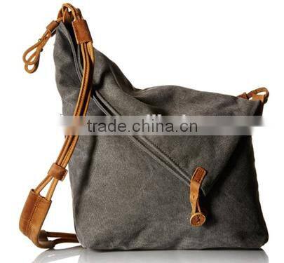 New women's classy looks cool simple style casual canvas handbag