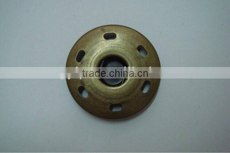 47mm big big rim metal sew press stud button for coat