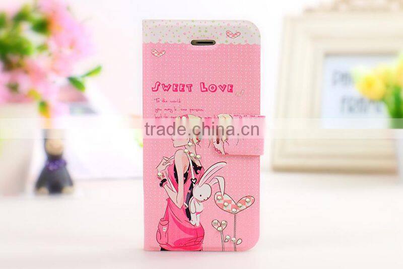 New Product Wholesale Alibaba Cartoon Printing Leather Cell Phone Case for Xiaomi 3, Wholesale PU Leather Case for Xiaomi 3