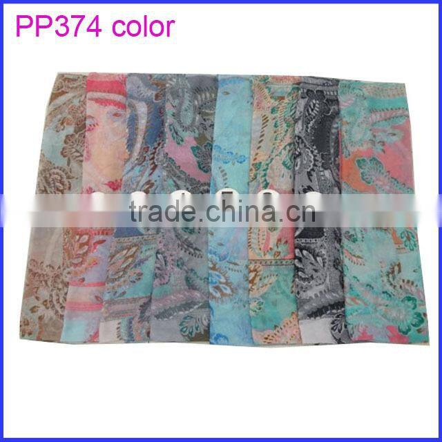 Very beautiful wholesale printed flowers scarf