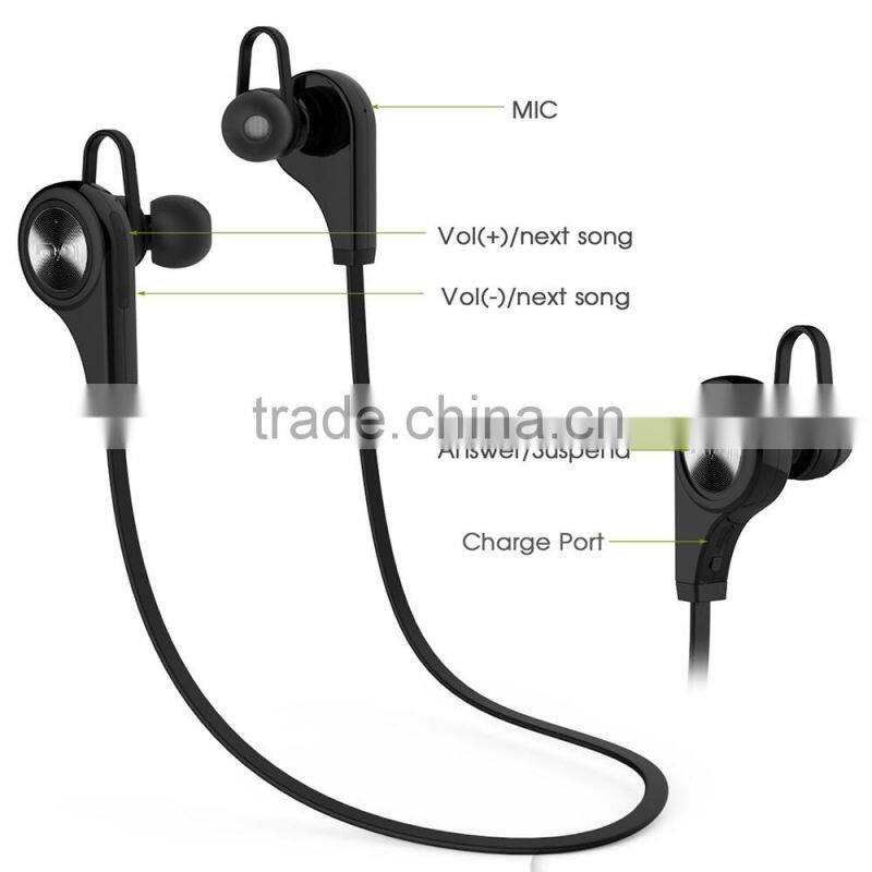 Bluetooth Earphones, 2016 New Style Sport Jogger Earphones