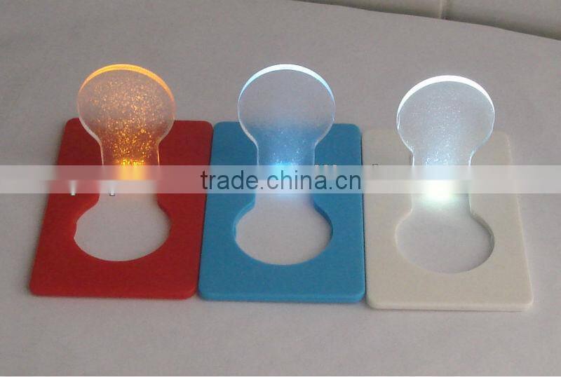 ABS LED Credit Card Light