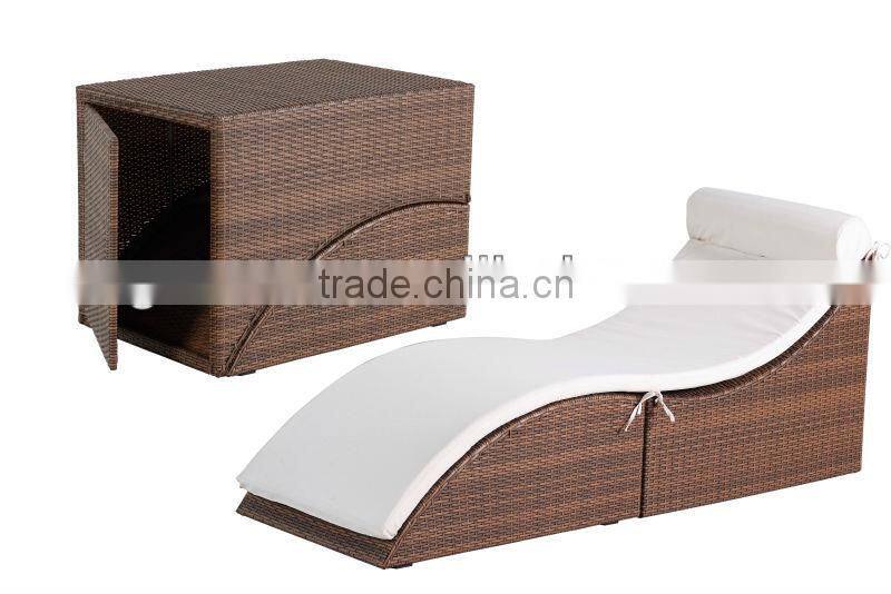 Granco KAL090 aluminum folding lounger