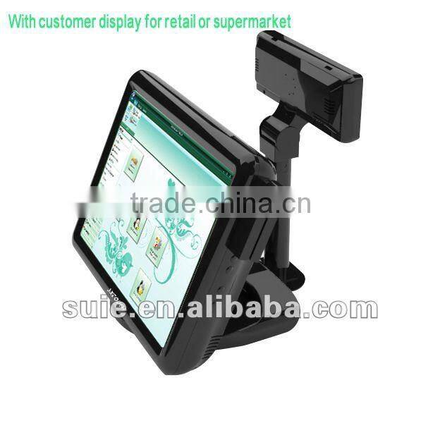 All in one touch pos system pos terminal cash register for Retail and Restaurant