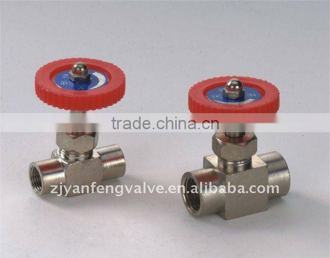 needle valve with sleeves
