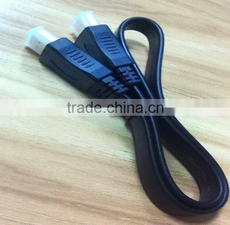 Flat high speed black Hd STB cable