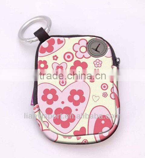 High quality custom neoprene coin bag