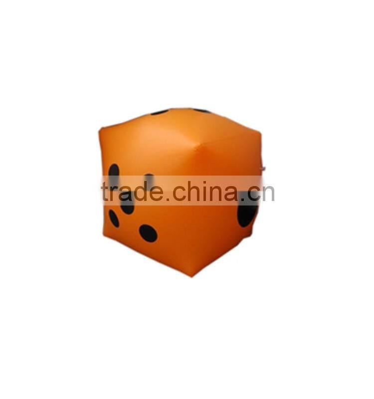 Promotional pvc inflatable dice
