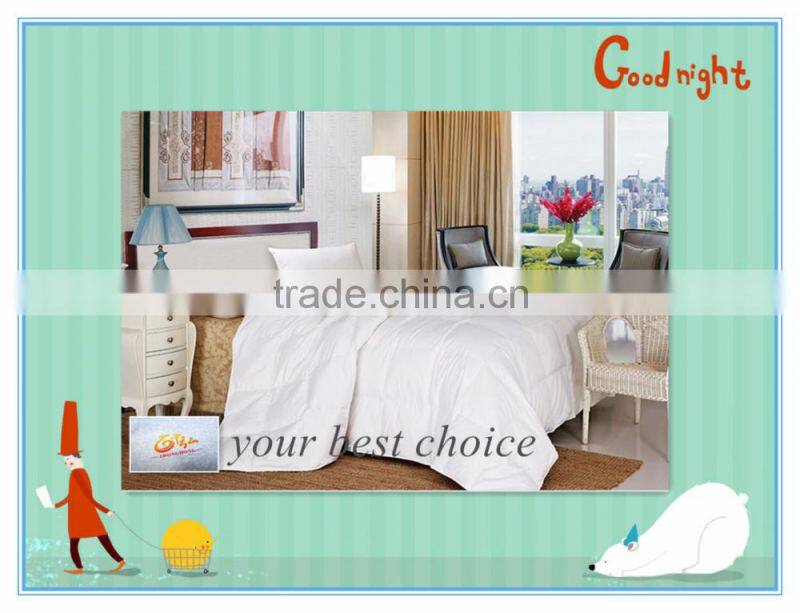 Soft and comfortable hotel for star luxury goose down quilt