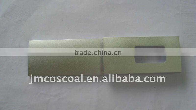 Aluminum extruded enclosure/case with sandblasting finish