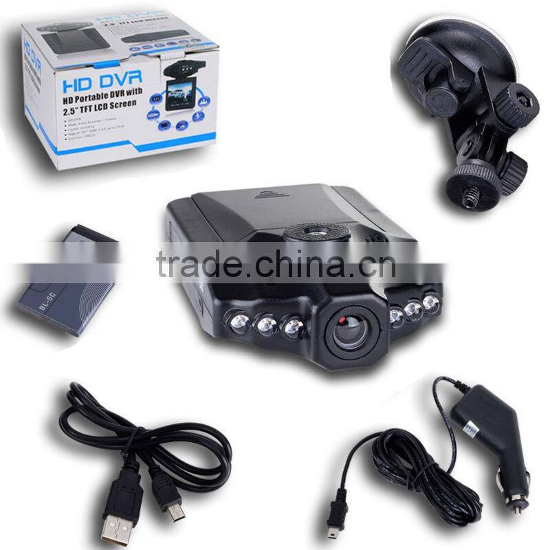 2.5" IR LED Video 270 Night Zoom SD DVR Camera Camcorder 720p HD Car Recorder