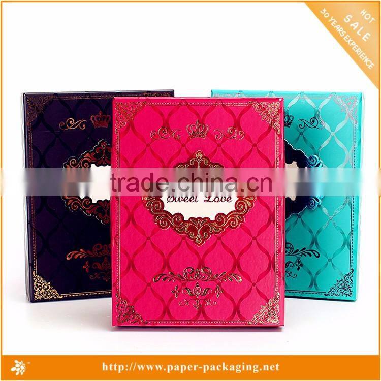 G3405 Hot sale luxury and blocking oblong box& Christmas gift box
