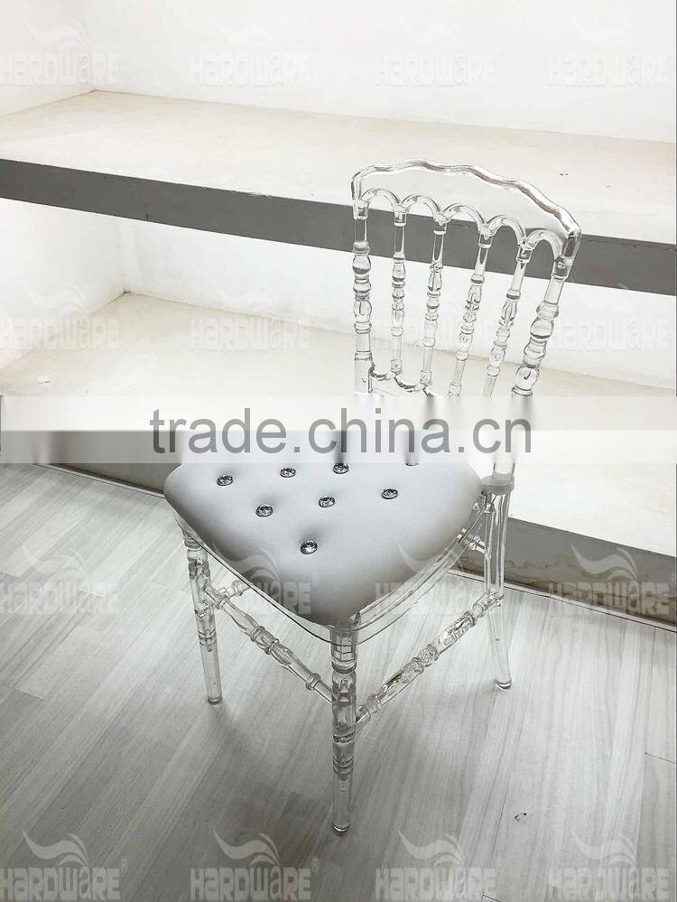 top quality metal chiavari chairs used to wedding party