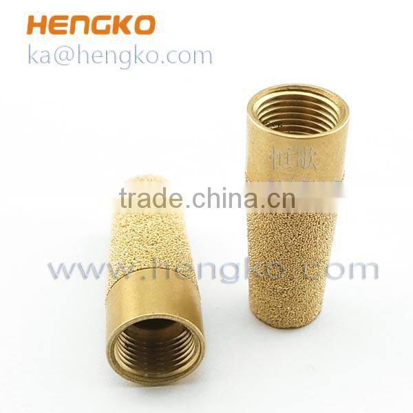 Bronze powder sintering filters