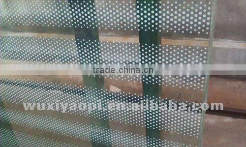 SILKSCREEN TEMPERED GLASS DOOR