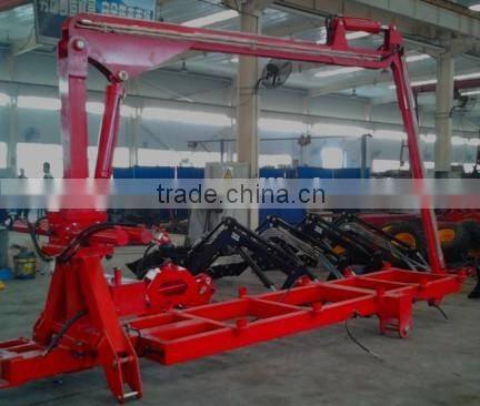 log trailers with grapple