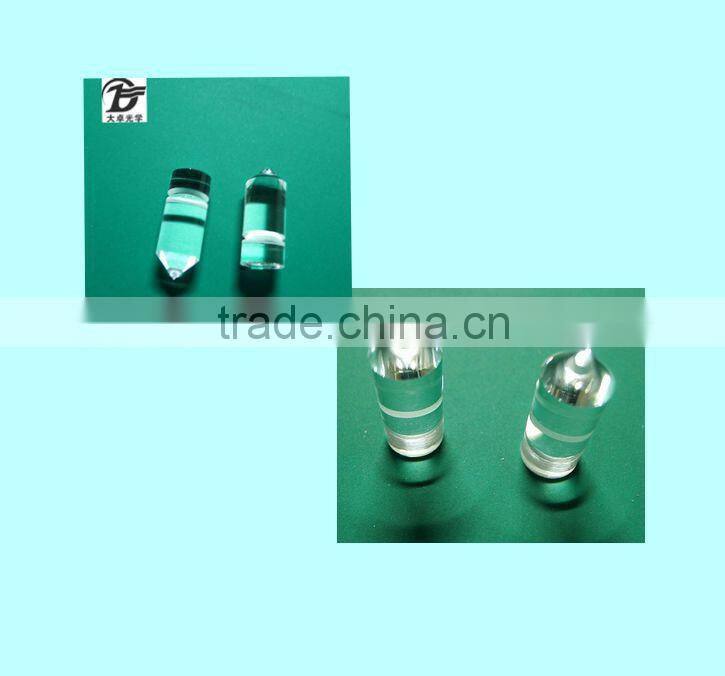 optical tapered glass rods for light guiding