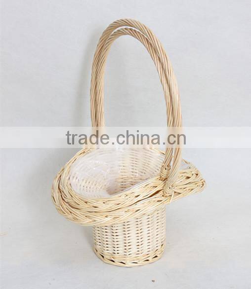 beautiful design best selling 2 pcs wicker flower baskets