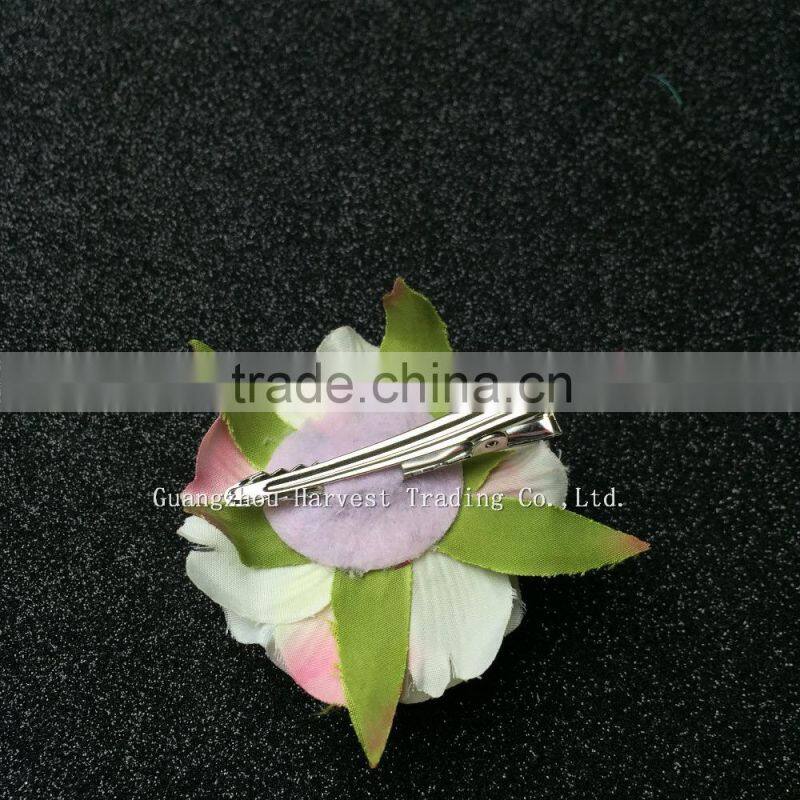Christmas Girl hair clips,Artificial Flower hair clips,girl alligator clip,hawaiian flower hair clips