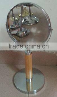 Metal and Chrome Double Side LED Mirror