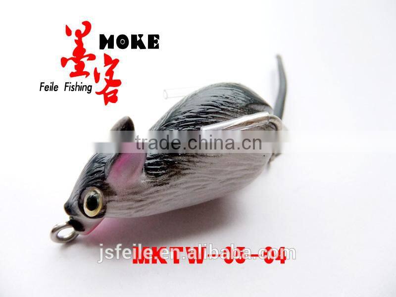 55MM silicagel plastic frog for snakehea fish