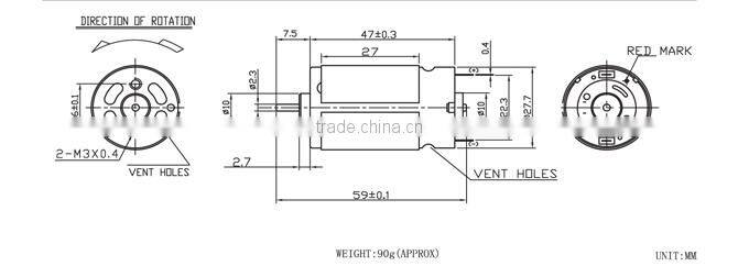 12v dc fan motor,12V Battery Operated DC Motor for Car