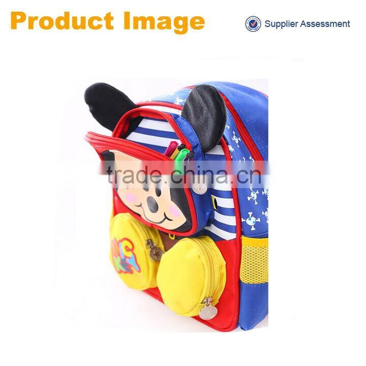 2016 sannovo wholesale cute mickey mouse cartoon kids school bag backpack