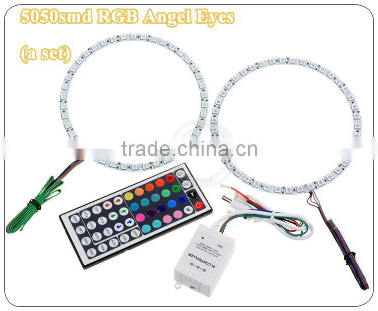Car accessories 2016 new products 5050 angel eyes ring, angel eyes headlight for toyota prado