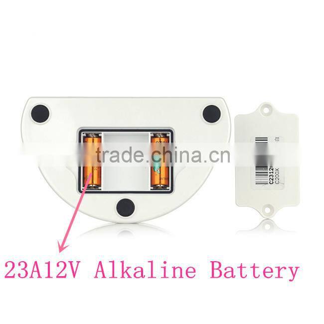 White wireless table ordering call button