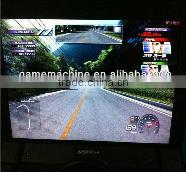 Coin Pusher Original Initial D3 Simulator Arcade Video Game Racing Car Machine